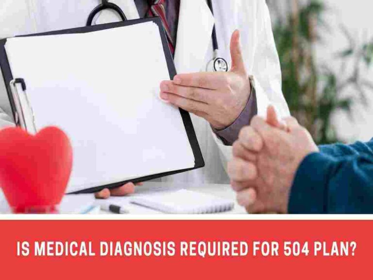 Is a Medical Diagnosis Required for a 504 Plan