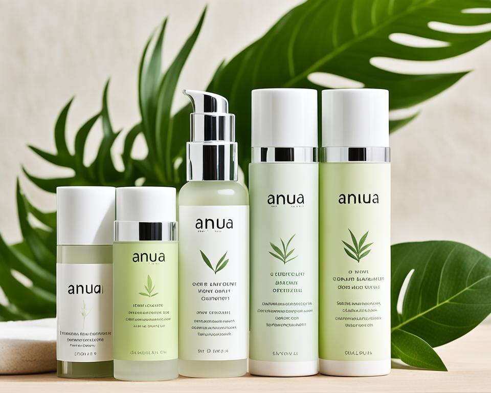 anua skincare set