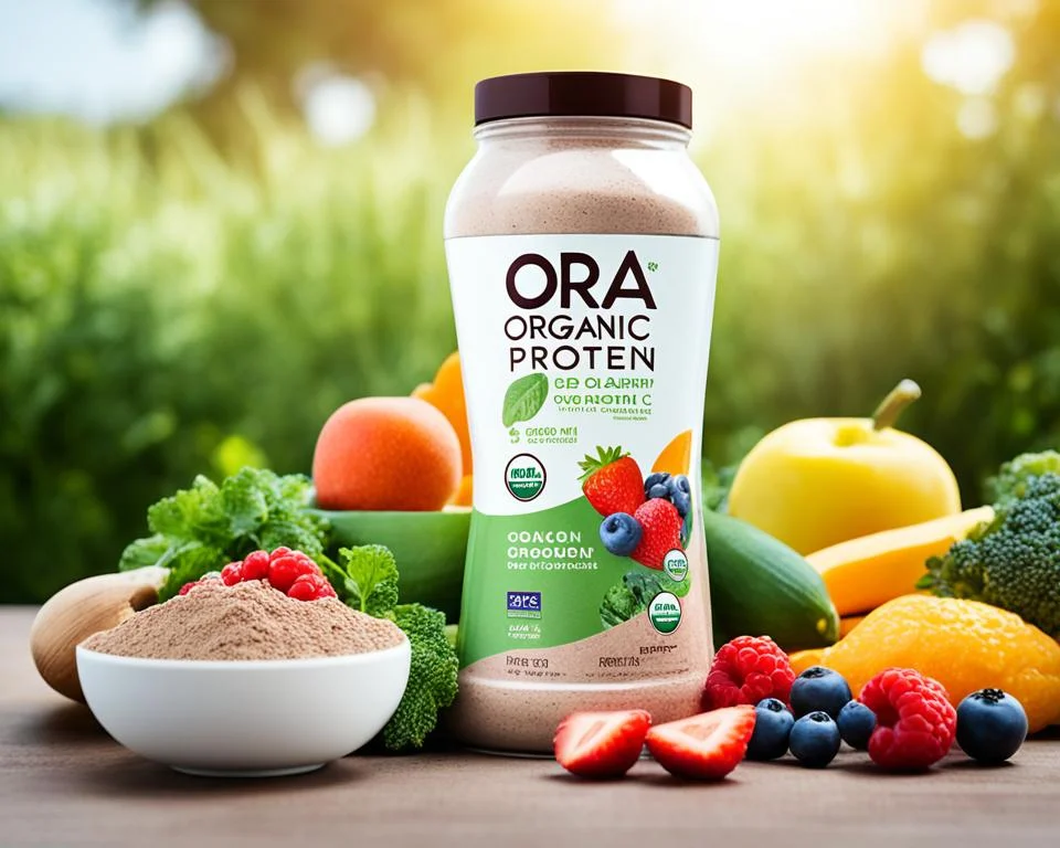 ora organic vegan protein powder