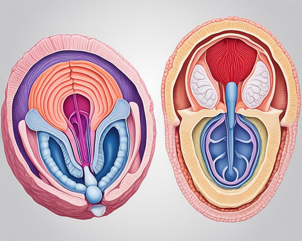 types of postpartum prolapse