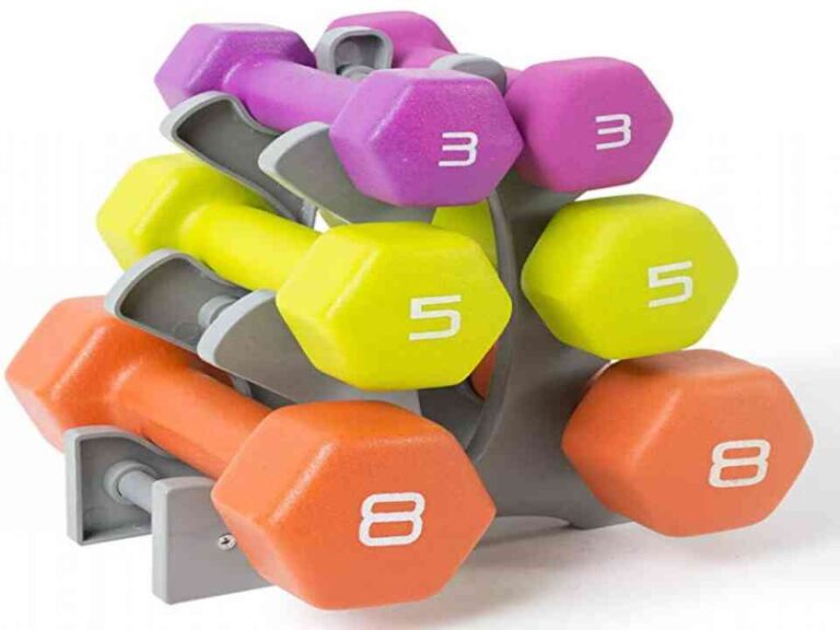 Dumbbell Set With Rack